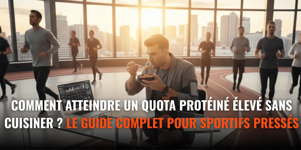 Comment atteindre un quota protéiné élevé sans cuisiner ? Le guide complet pour sportifs pressés
