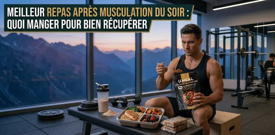 Meilleur repas après musculation du soir : quoi manger pour bien récupérer