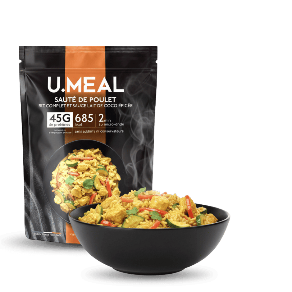 Sauté de Poulet Thaï Protéiné