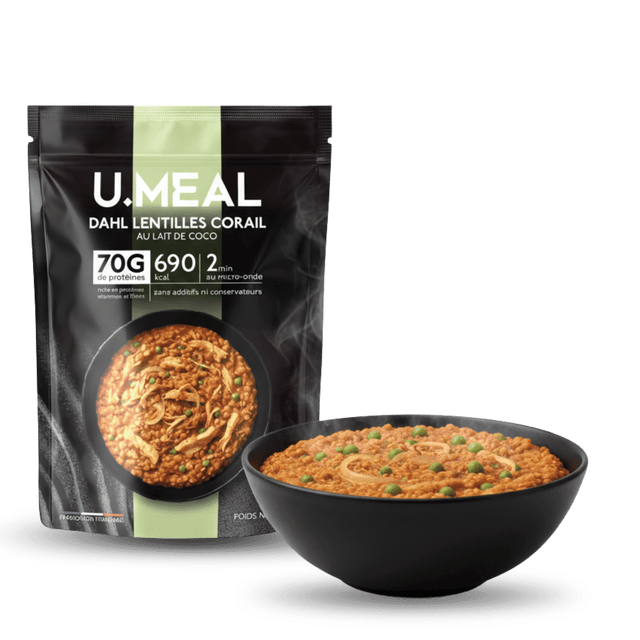 Dahl de Lentilles Corail Protéiné Végétarien