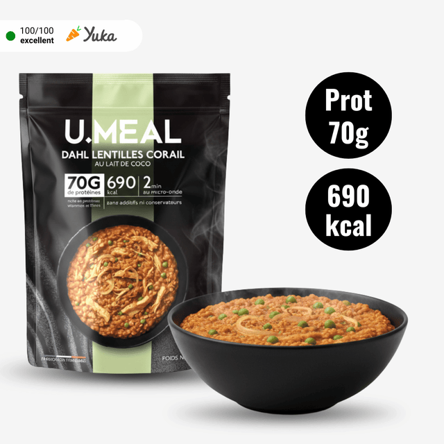 Dahl de Lentilles Corail Protéiné Végétarien