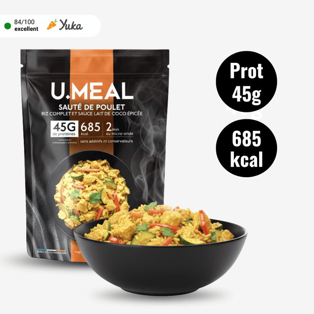 Sauté de Poulet Thaï Protéiné